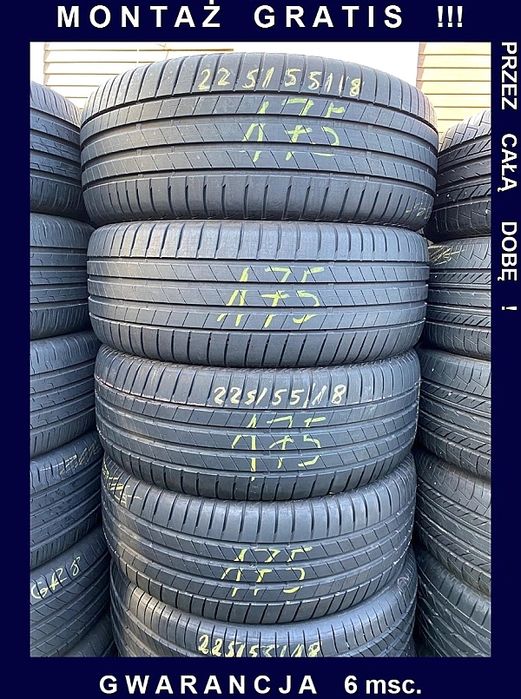 225/55/18 Bridgestone Turanz T005_6,5mm_4szt_(175)