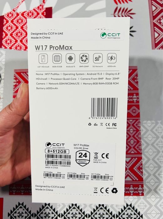 Telemovel cct novo so tirei da caixa para ver se estava tudo ok