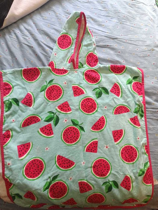 Toalha Praia Criança Com Capuz