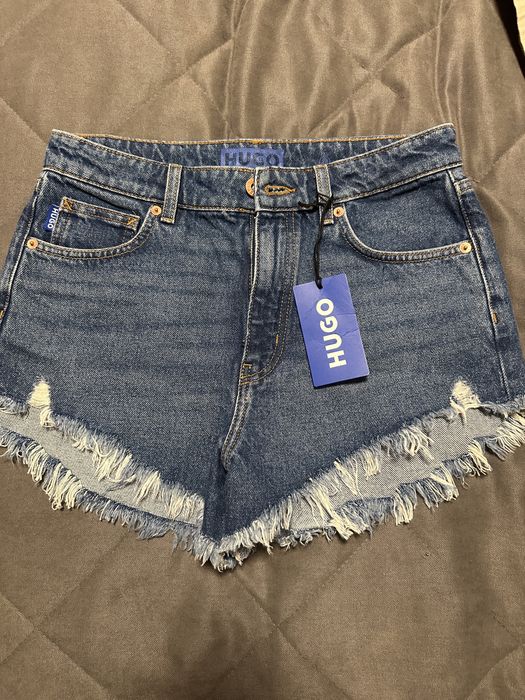 Джинсові шорти Hugo Boss