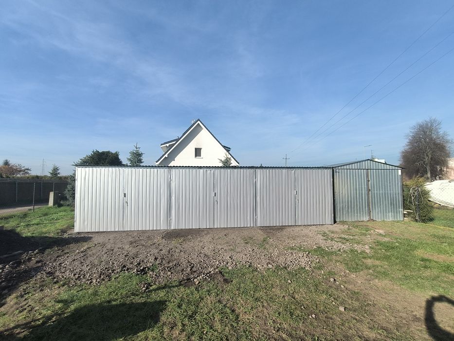 Garaż blaszany na wynajem