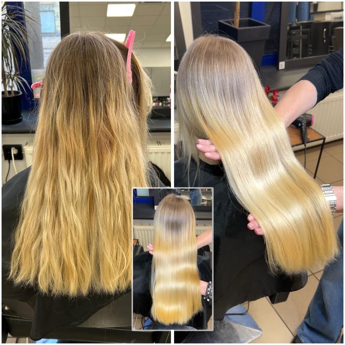 keratynowe prostowanie/nanoplastia