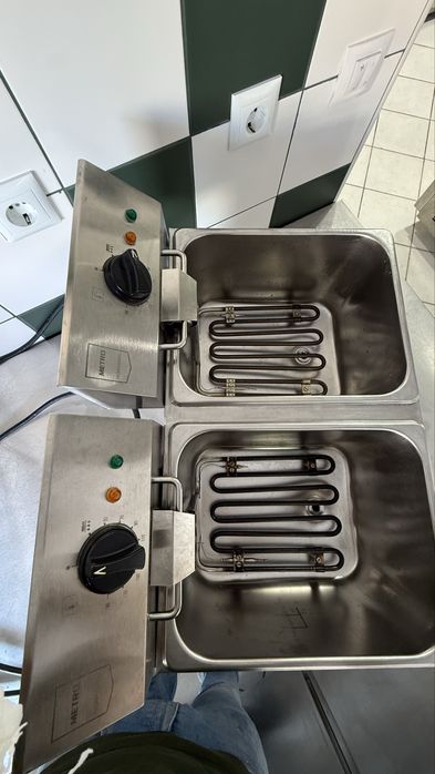Fritadeira Dupla Profissional Metro Professional