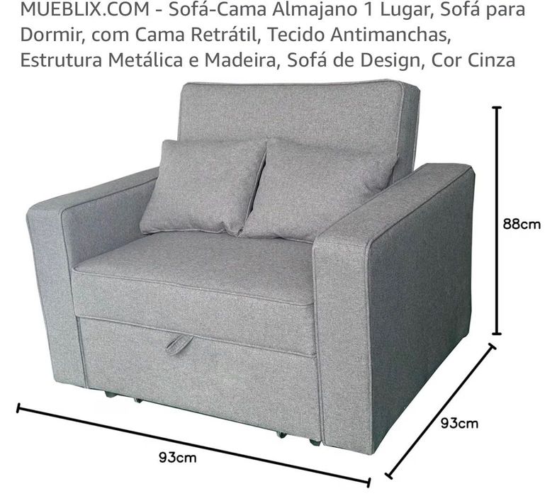 Sofá-Cama 1 Lugar