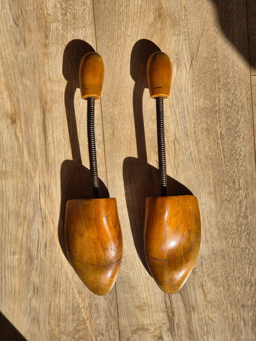 Drewniane prawidła do butów vintage