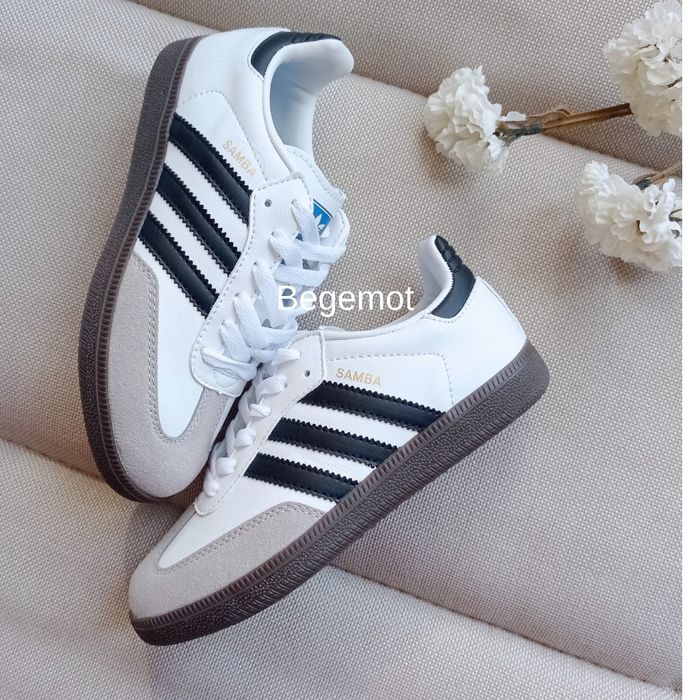 Дитячі шкіряні кеди кросівки adidas samba від 28 до 33.5