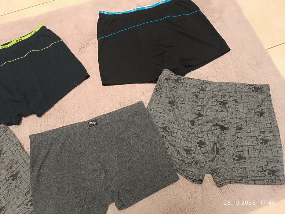 Zestaw bokserki 5szt 3XL 4XL