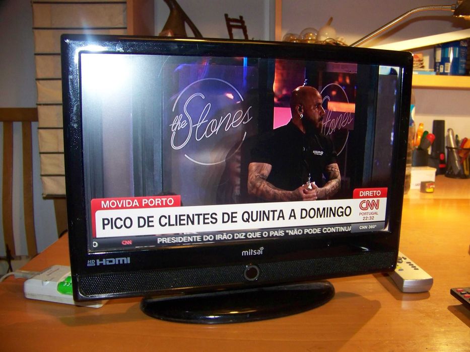 televisão led mitsai 16 polegadas com hdmi