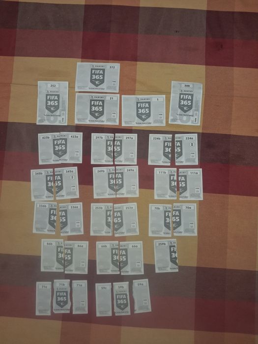 Cromos FIFA 365.