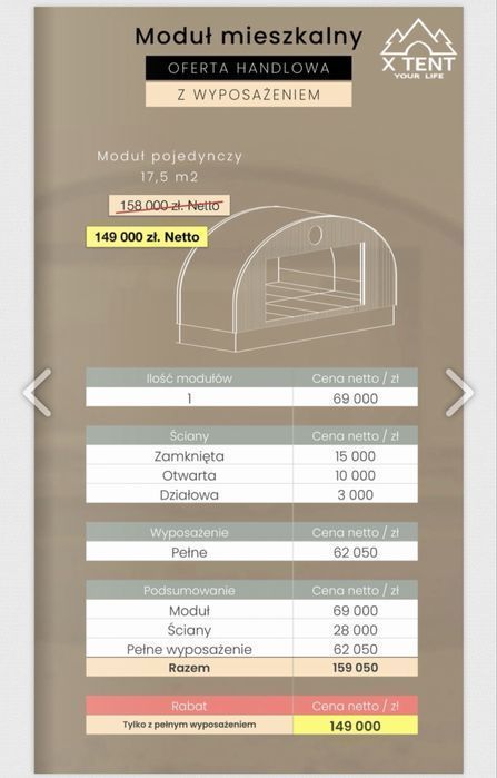 Glamping, domek  mobilny, modułowy, holenderski, tiny house