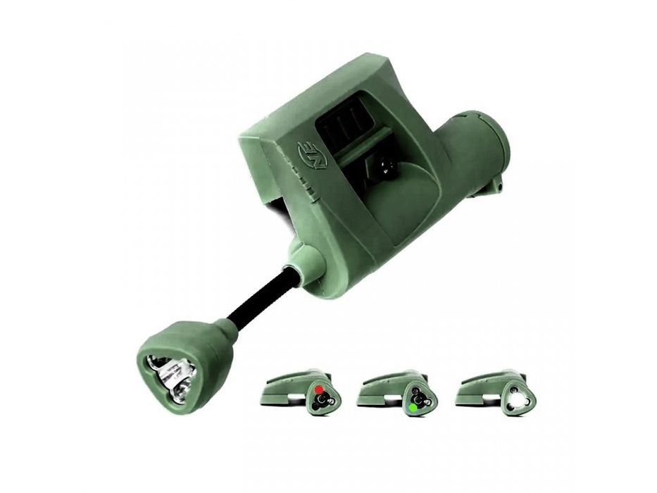 Тактический фонарь MPLS Charge с креплением на шлем цвет Олива.

Назна