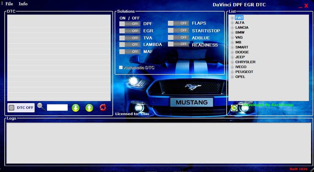 Pakiet programów do egr klapy sonda nox ori ecu paczka usuwanie