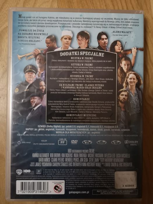 Treme sezon 1 2 i 3 serial dvd