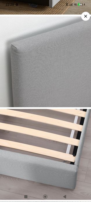 Cama de casal IKEA Gladstad
