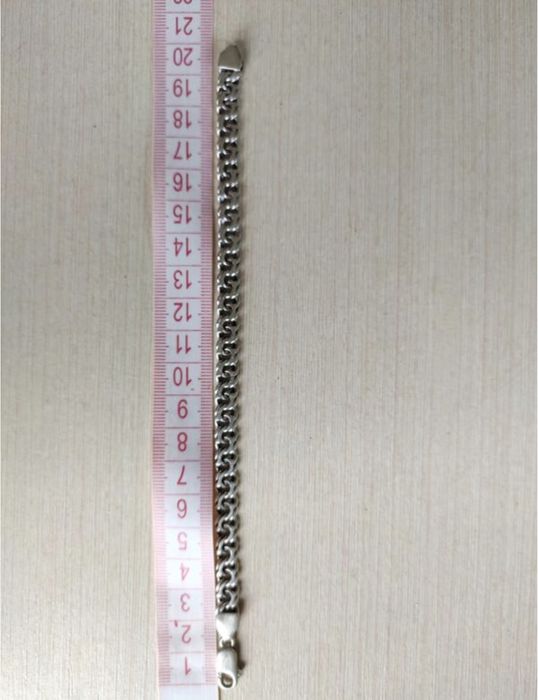 Срібний браслет чоловічий