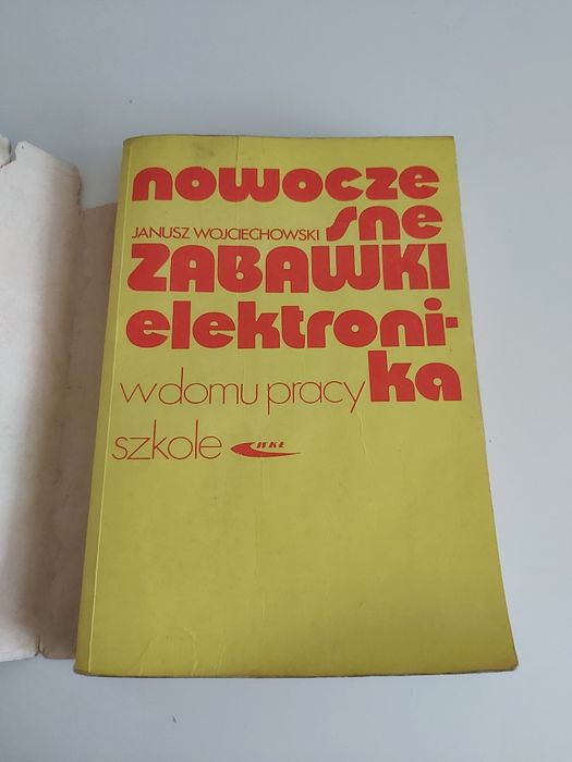 Nowoczesne zabawki elektronika w domu pracy szkole Wojciechowski 1976