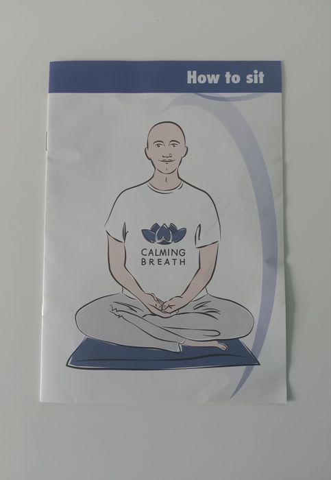 Almofada de meditação Calming Breath.
