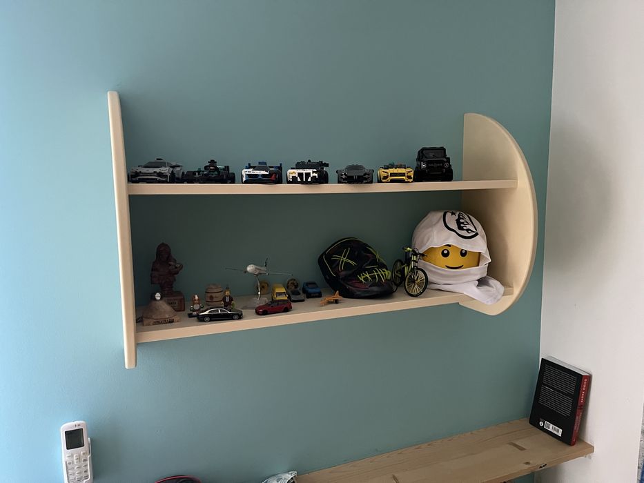 Łóżko Meblik DAKAR 190x90 + półka ścienna