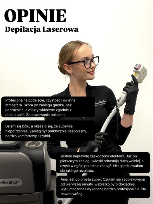 Depilacja laserowa 99zł