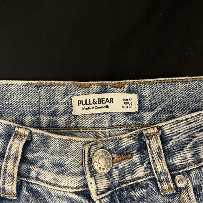 Pull&Bear Calças Straight Fit