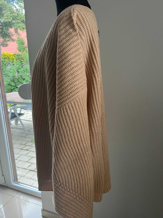 Missguided nowy sweter bez zapiecia 42/44 piekny narzutka