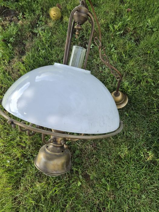 Lampa sufitowa mosiadz