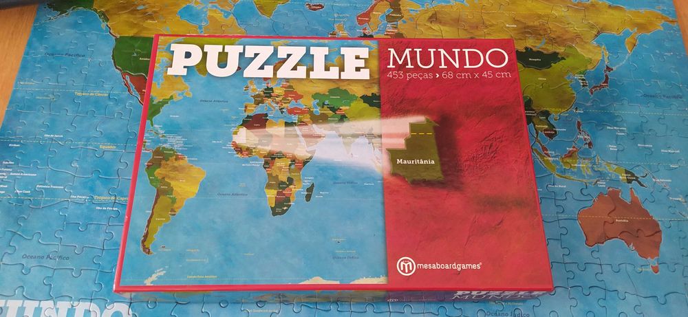 Puzzle - Mapa Mundi