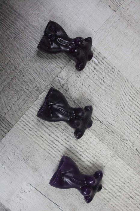 Velas artesanais corpo de mulher