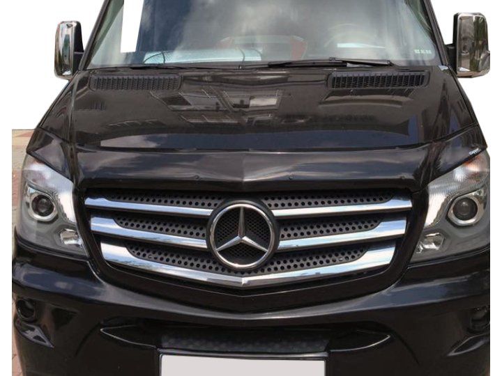 Mercedes Sprinter W906 2013-2017 Дефлектор капота (мухобойка) EuroCap