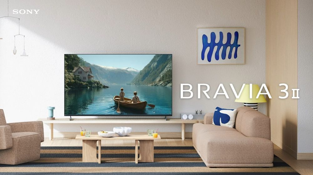 Телевізор 2026р. Sony BRAVIA 3 II | Процесор XR | 4K Ultra HD