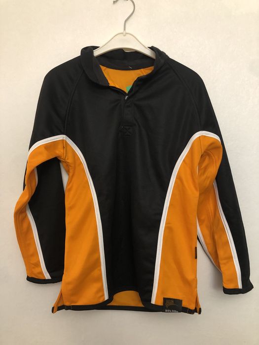 Bluza Falcon sportowa czarno-pomarańczowa 76/81 cm
