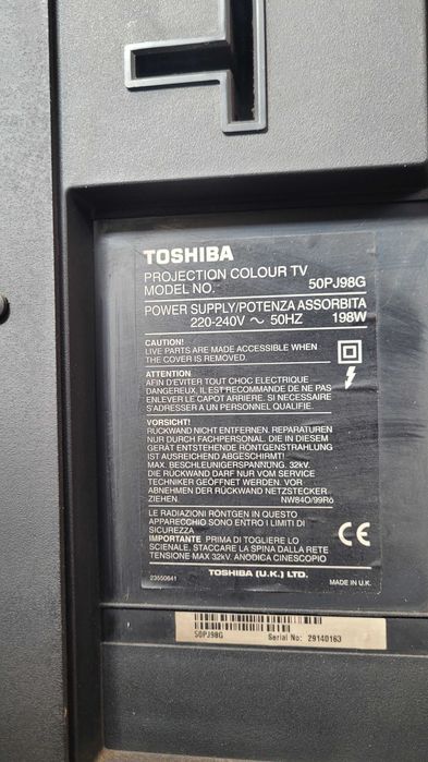 Retroprojetor antigo - Toshiba