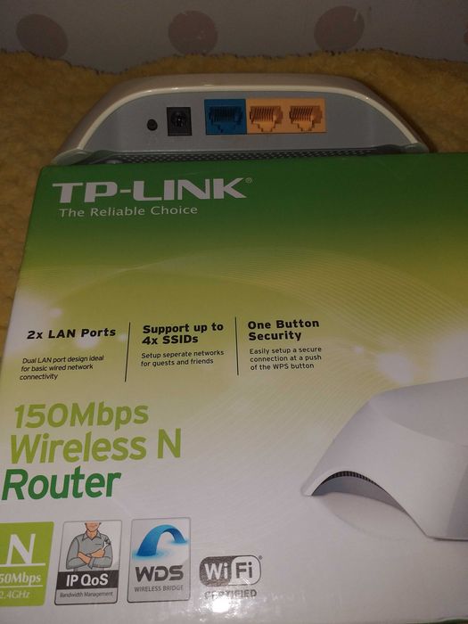 Router TP-link WR720N oryginalne pudełko, zasilacz