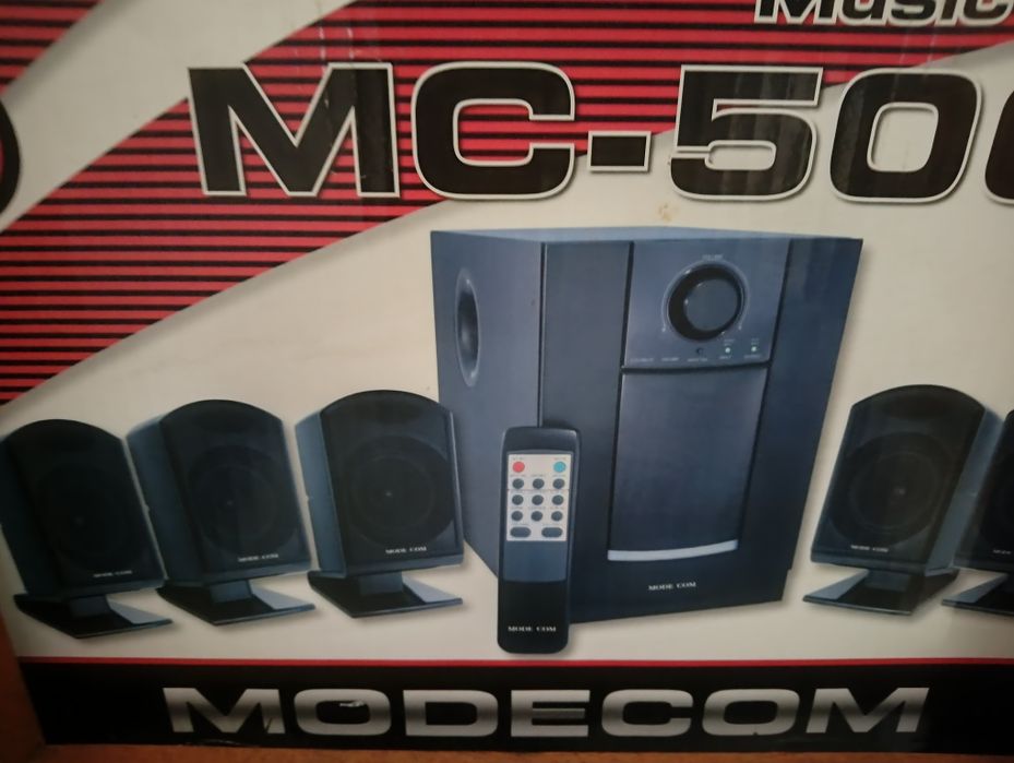 Głośniki 5 szt+subwoofer+pilot NOWE