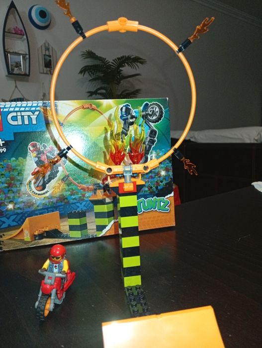 Pista de motas de Lego brinquedos