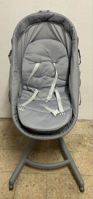 Chicco Baby Hug Pro 5 em 1 Earl Grey - inclui kit da papa