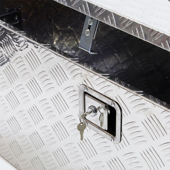 Mala alumínio grande ferramentas carro camião caixa pickup moto4