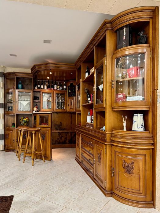 Móvel Bar Madeira Maciça