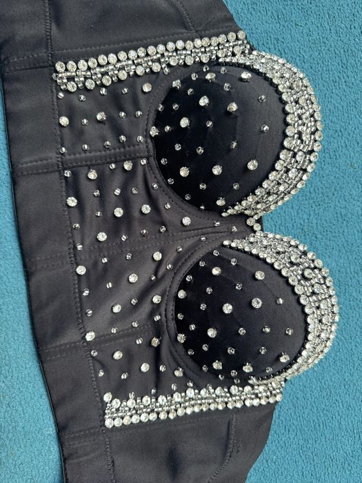 Gorsecik cekinowy xs/s 34/46