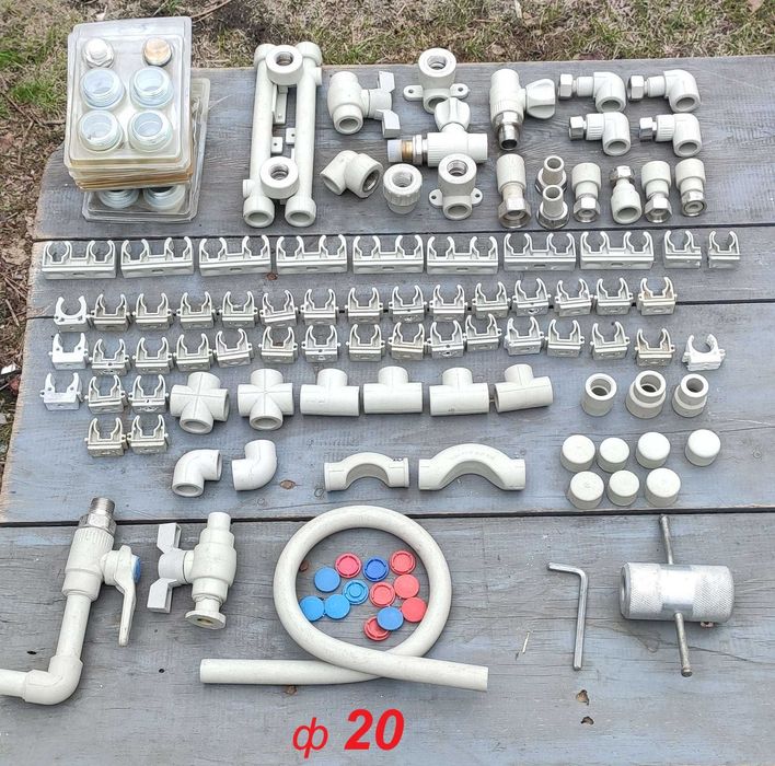 Розпродаж Кранів кульових DN15 -DN50. Фітингів ППР.