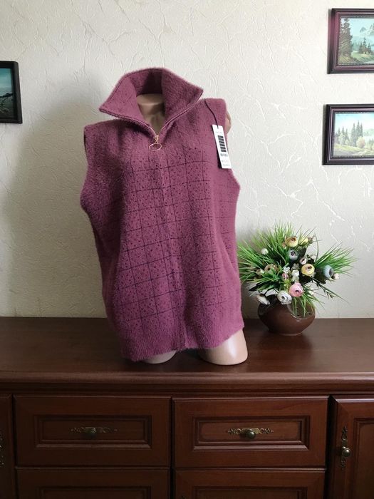 Жилет АНГОРА LUXкачество Оригинал 48-58р