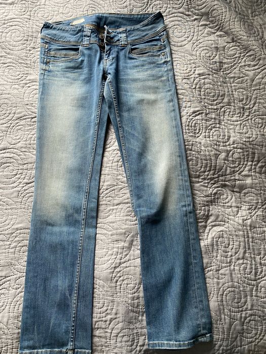 Jeansy Pepe Jeans 29x32 super stan biodrówki regular straight