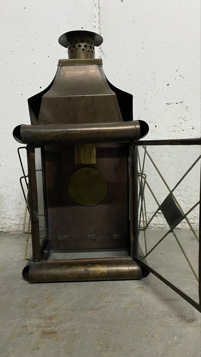 4 lanternas em latao