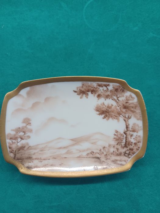 Conjunto de 5 peças de toilete em porcelana