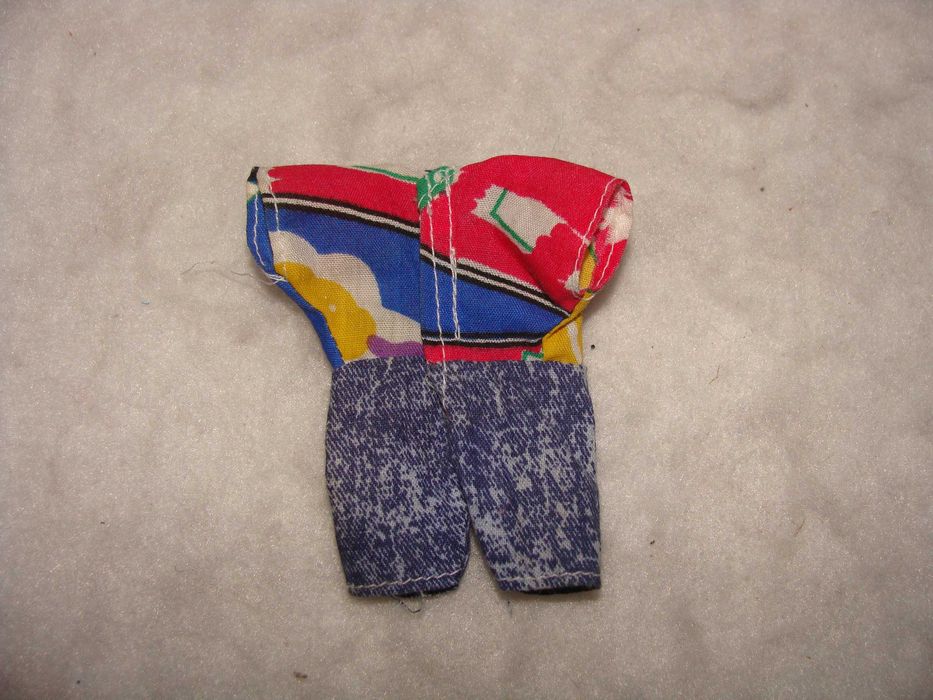 Macacão para Boneco pequeno