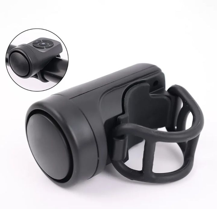 Велосипедный звонок гудок -сигнализация 2-в-1. цена 350.00