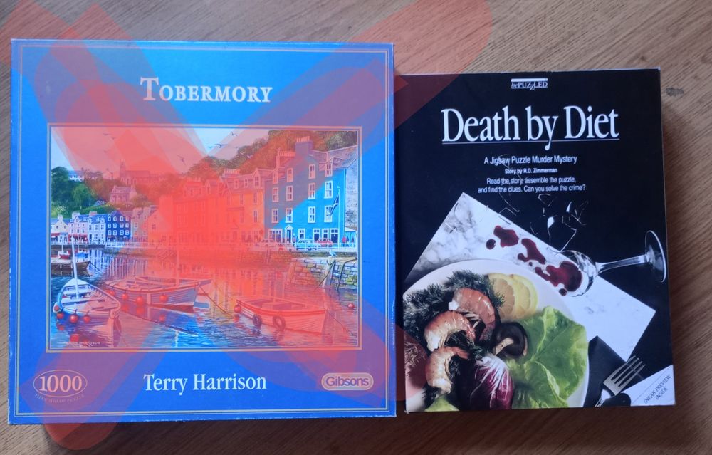 Puzzle ,bePuzzlef Death by diet ,