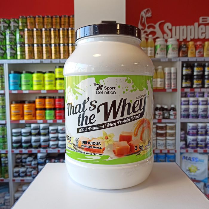 That's The Whey 2000g Białko WPC WPI Odżywka Białkowa wanilia z toffi