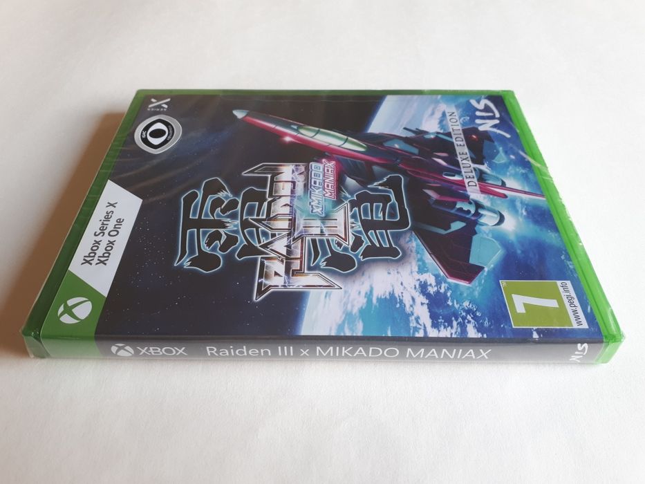 Raiden III x Mikado maniax (Selado) Xbox