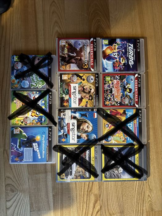 Zestaw gier na ps3